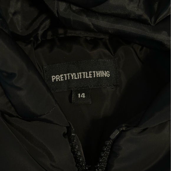 PrettyLittleThing Crop Puffer Jacket - Picture 2 of 4
